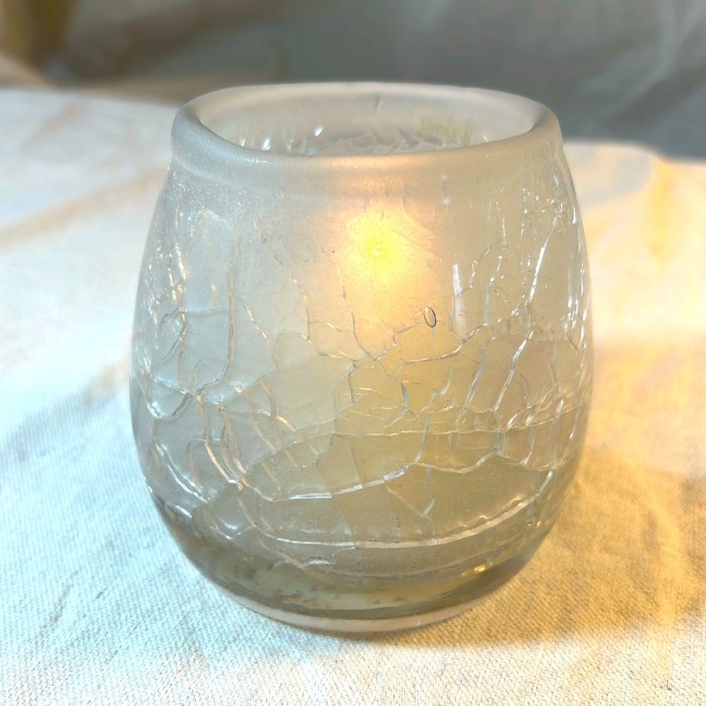 Roost Cracked Ice Votive - Large